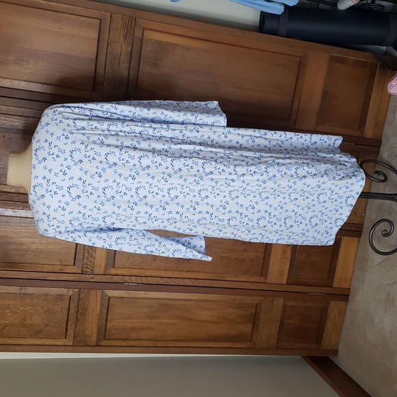 Eileen West NWOT Floral Nightgown Sz L - Picture 3 of 8